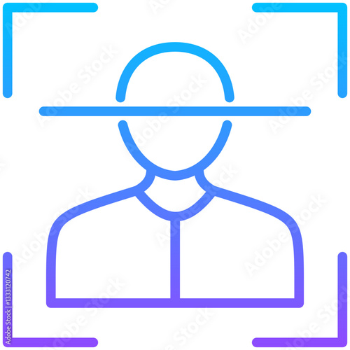 Facial Recognition Icon