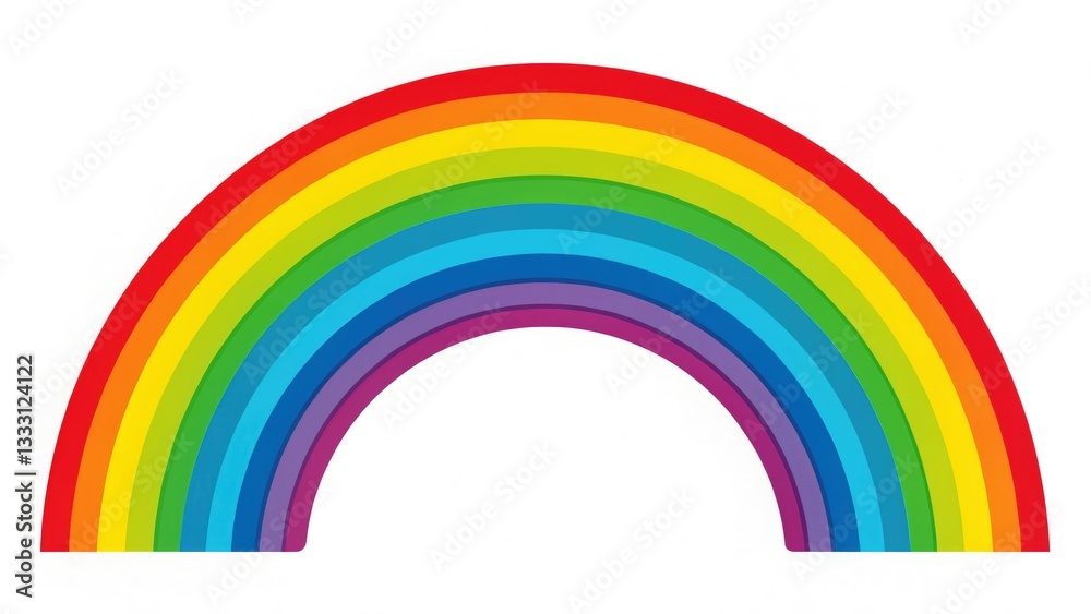 Rainbow Arch, Colorful Bokeh, Bright Nature Design Element, Sky, Rain, Simple Graphic Rainbow Arch, Colorful Bokeh, Bright Nature Design Element, Sky, Rain, Simple Graphic