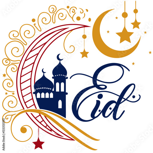 Eid special,Rome, New York, Paris, t-shirt, quite vector illustration this is a t-shirt design