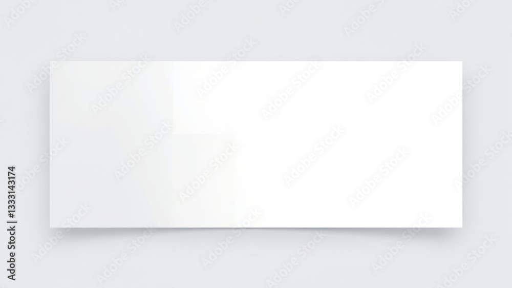 Blank Banner Ad Mockup for Design Inspiration Blank Banner Ad Mockup for Design Inspiration