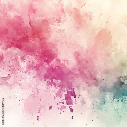 Watercolor splash background
