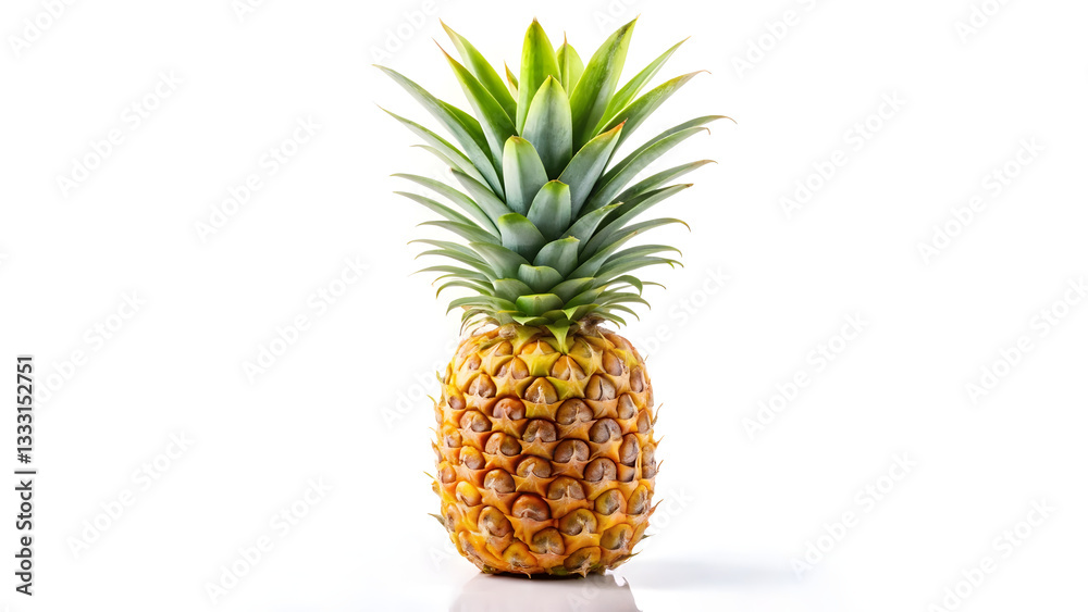 pineapple isolated on white pineapple isolated on white