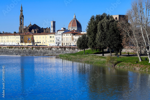 Fototapeta Naklejka Na Ścianę i Meble -  Arno-Ufer Florenz 