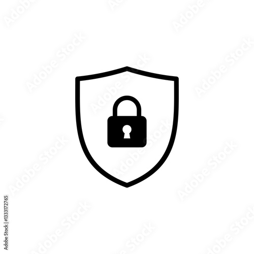 Security icon logo design. protection icon. privacy. vpn