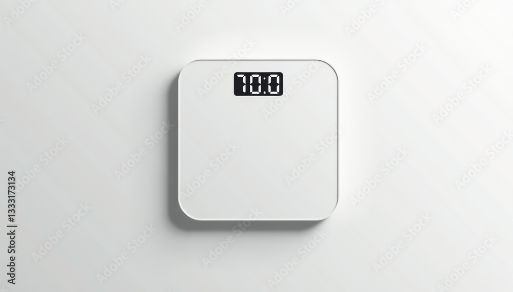 Digital scale displaying 70.0 on a clean white background Digital scale displaying 70.0 on a clean white background