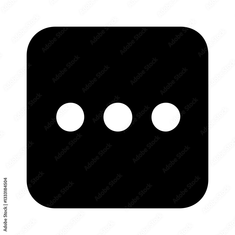 Fototapeta premium setting glyph icon