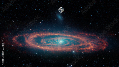 Fototapeta Naklejka Na Ścianę i Meble -  planet earth in space