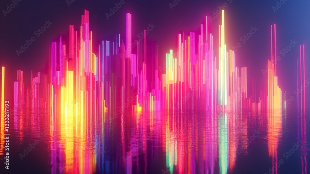 Futuristic digital network with neon glow, symbolizing advanced connectivity and innovation. Futuristic digital network with neon glow, symbolizing advanced connectivity and innovation.
