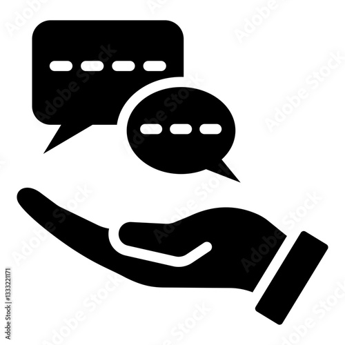 Advice Glyph Icon