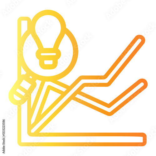 insight Line Gradient Icon