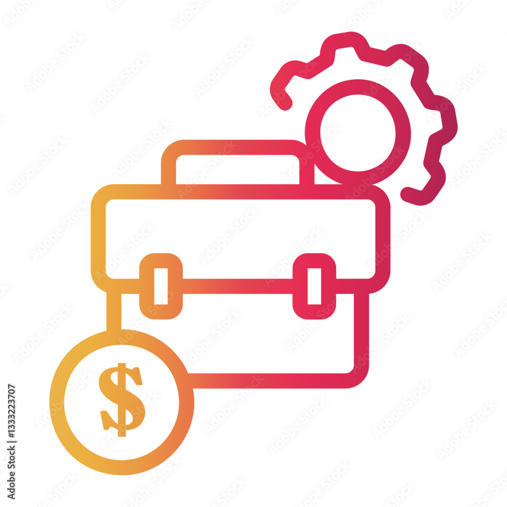 business Line Gradient Icon business Line Gradient Icon