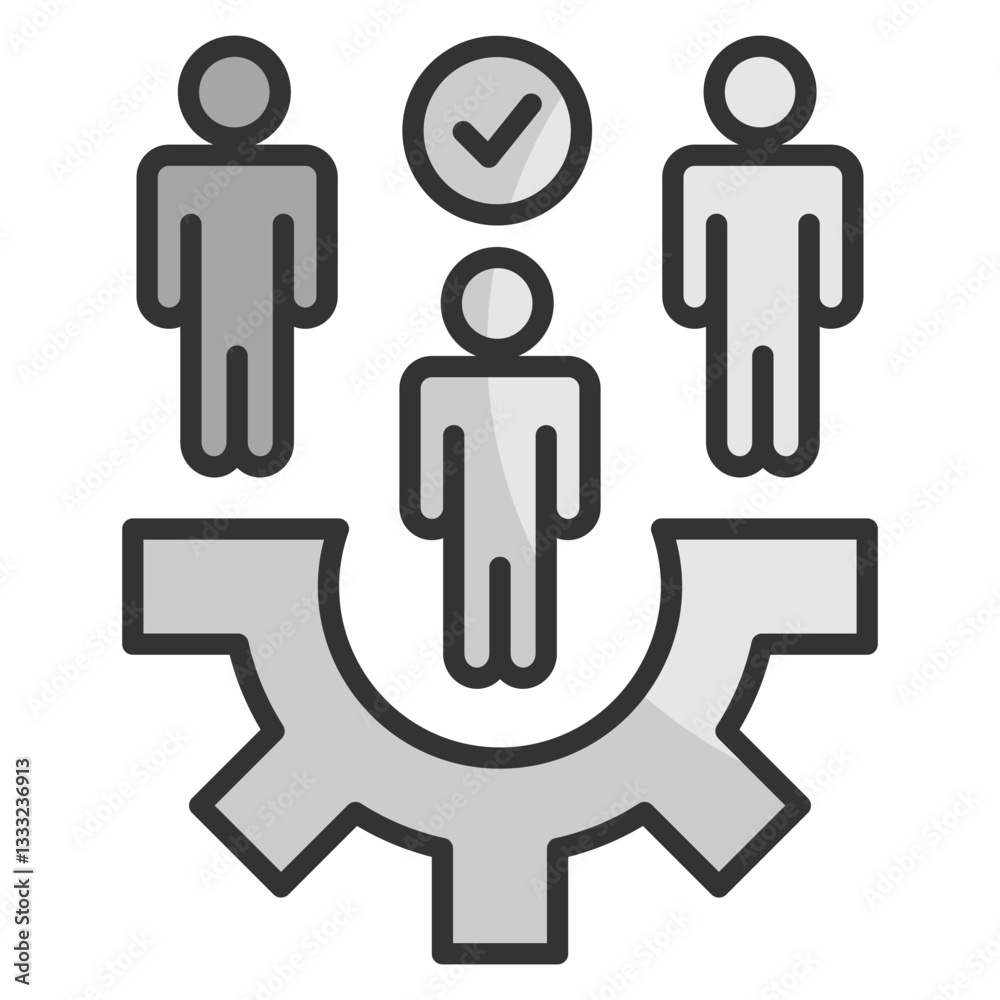 Team Collaboration Icon Element For Design Team Collaboration Icon Element For Design