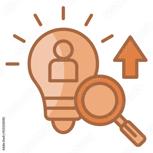 Vision  Icon Element For Design