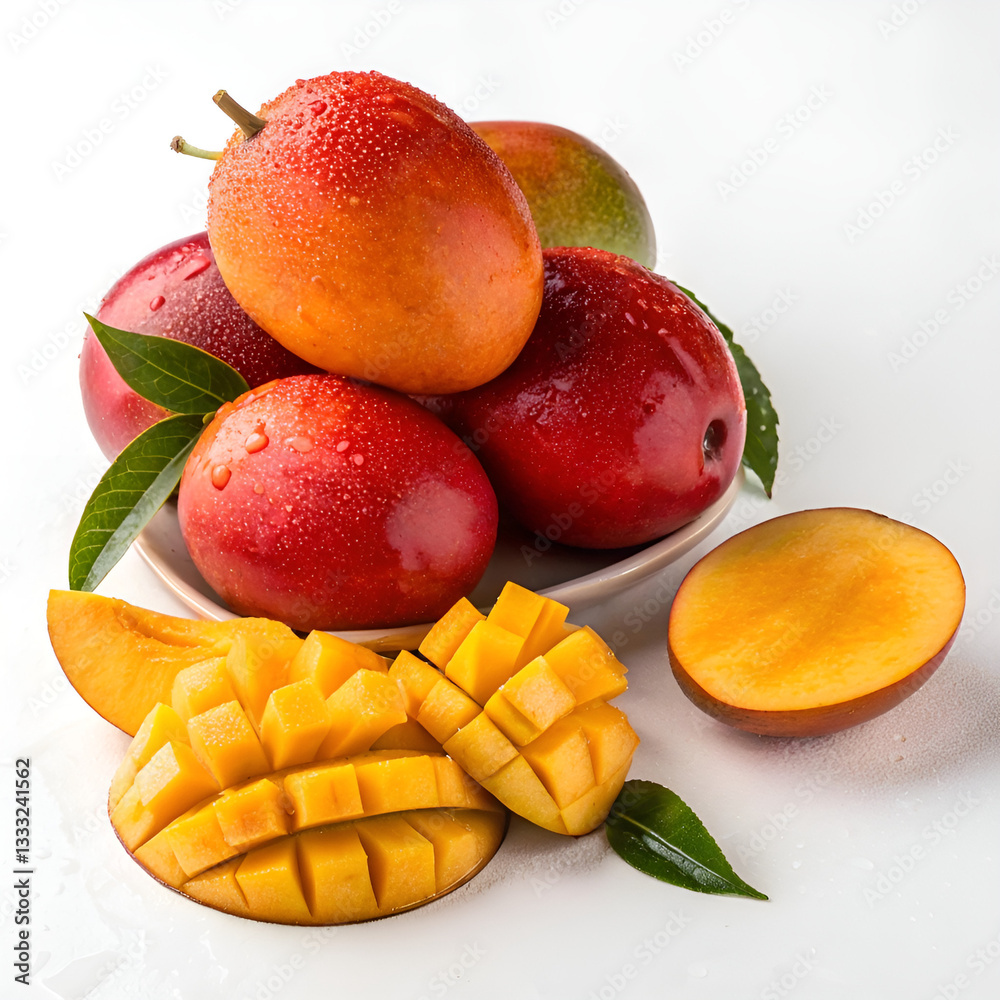 fruits on a plate fruits on a plate