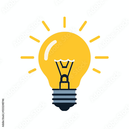light bulb Vector Illustration