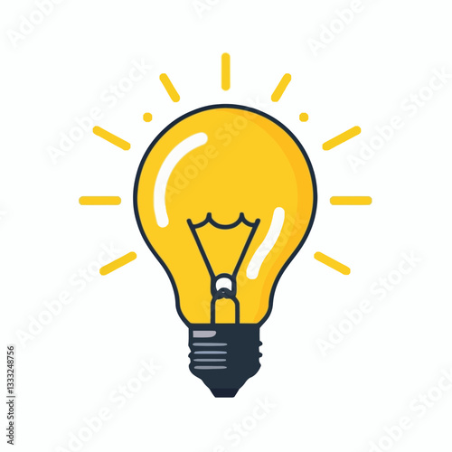 light bulb Vector Illustration