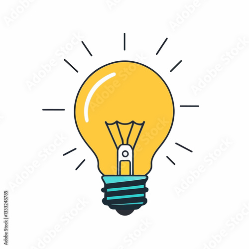 light bulb Vector Illustration