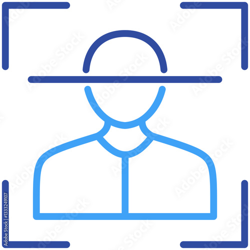 Facial Recognition Icon