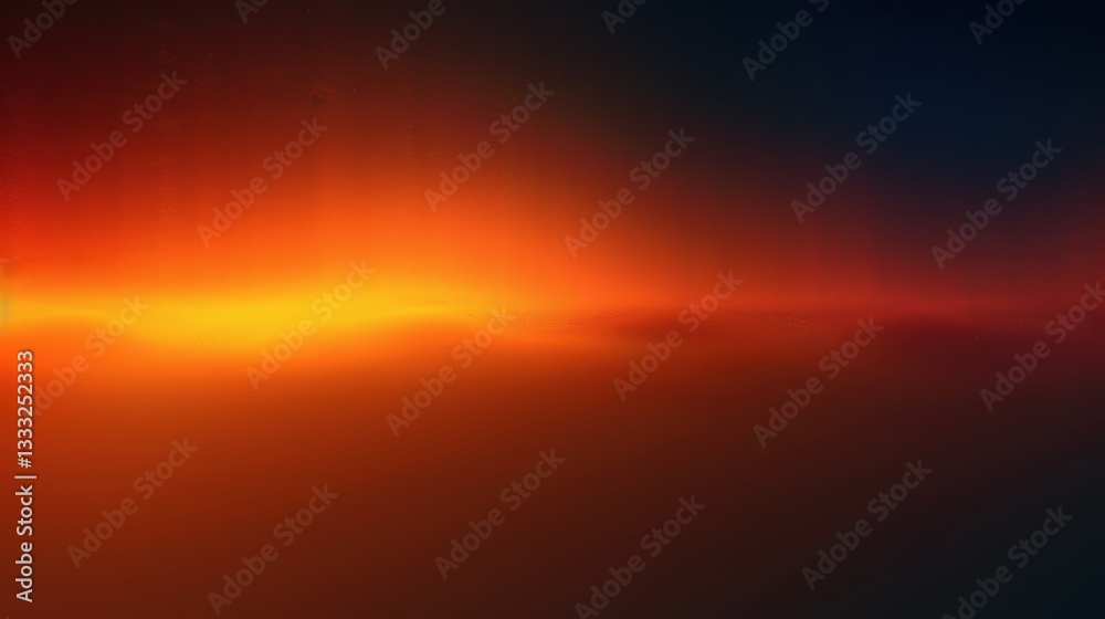 Obraz premium Vibrant sunset with warm orange hues