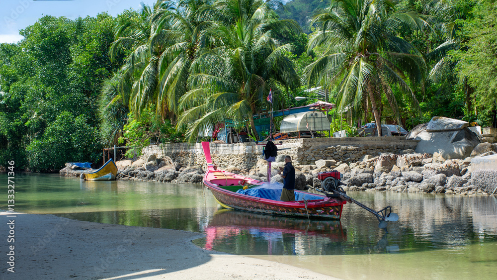 Thai Fishing Village: Life on the Riverbank
