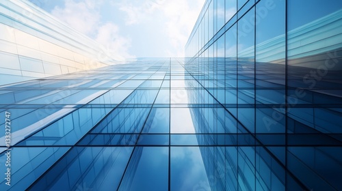 Building dynamic business strategies urban setting abstract composition professional environment aerial view innovation concept