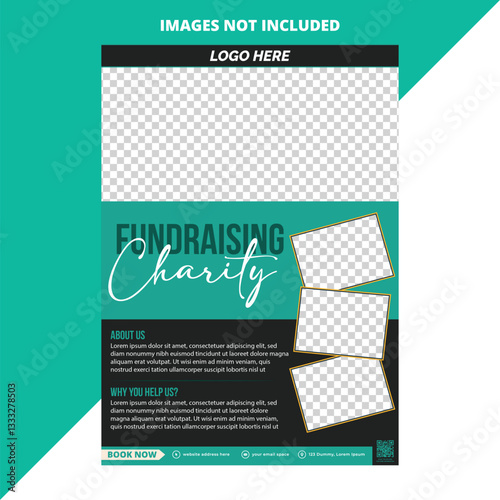 Charity Flyer Design , Donation Charity flyer