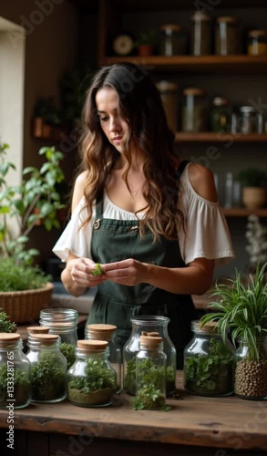 woman in cafe