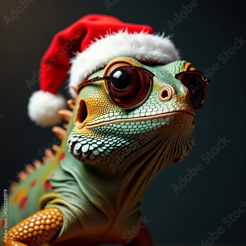 portrait of a santa claus