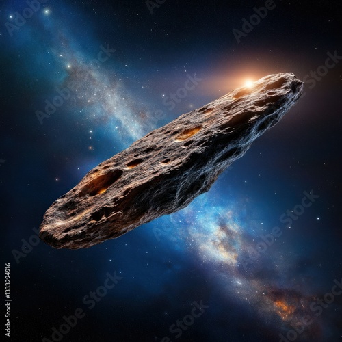 Oumuamua Debris Theorized fragments from the first-known interstellar object to pass through our solar system, possibly landing on Earth