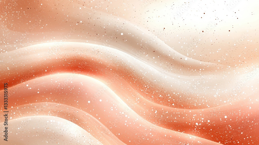 Abstract Waves of Soft Colors with Sparkles and Gradients in Warm Tones and Textures Abstract Waves of Soft Colors with Sparkles and Gradients in Warm Tones and Textures