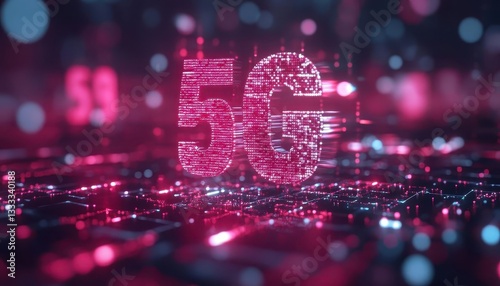 Engineers developing 5G network slicing to allocate bandwidth for various services, 5G, Efficient and versatile