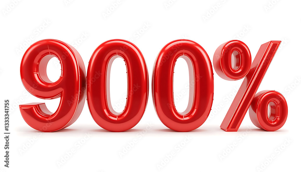 900 Percent Off Sale. 900% percent of. Discount 900%. Special offer discount. red number 900% 3d rendering. sign for marketing, sales, discounts, promotions, financial, business, banner. 3d red number 900 Percent Off Sale. 900% percent of. Discount 900%. Special offer discount. red number 900% 3d rendering. sign for marketing, sales, discounts, promotions, financial, business, banner. 3d red number