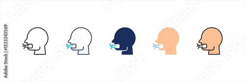Bad Smell Multi Style Icon Set