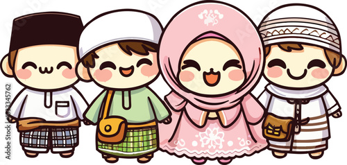 muslim kids character