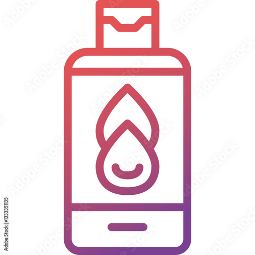 toner gradient line icon