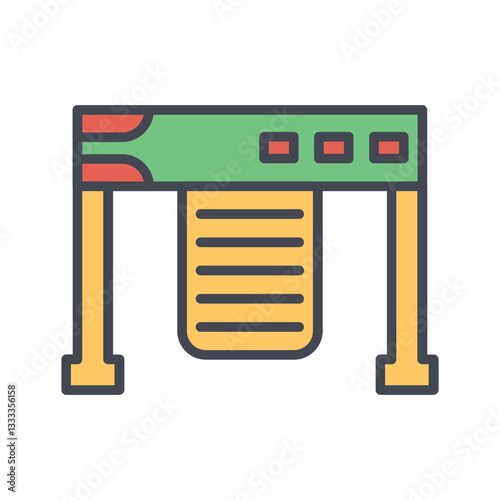 Plotter Vector Icon