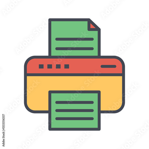 Printer Vector Icon