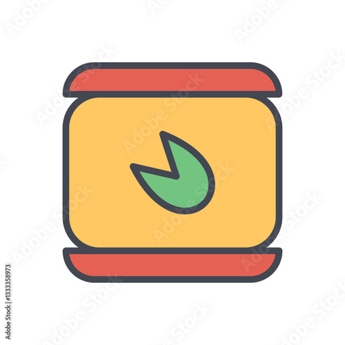 Freeze dried fruit Vector Icon