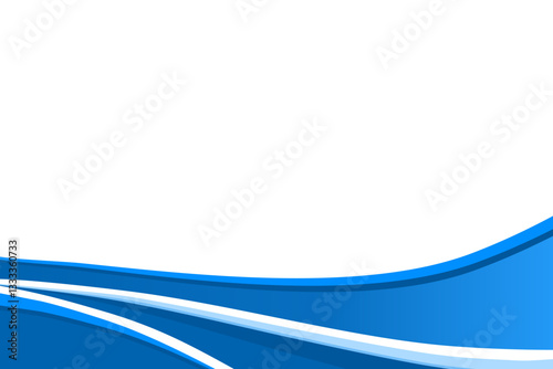 abstract blue wave background