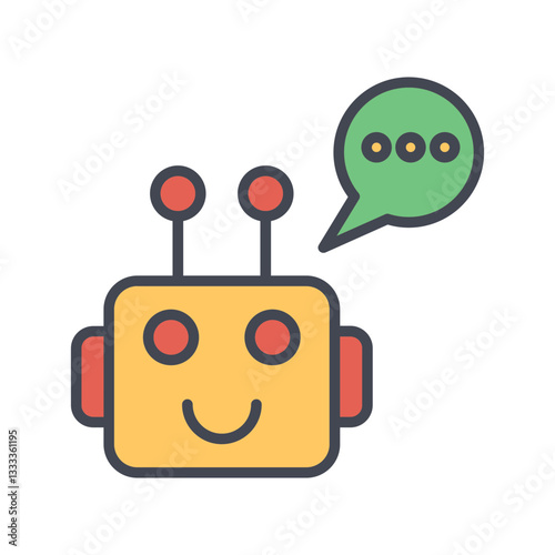 Chatbots Vector Icon