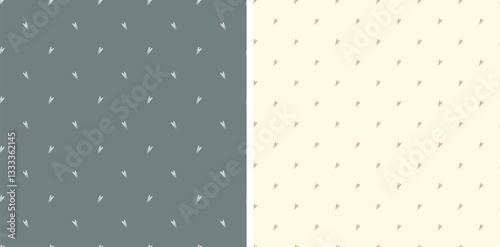 Wallpaper Mural 
Abstract seamless pattern. Abstract and beige seamless geometric. Classic vector ornament.
 Torontodigital.ca