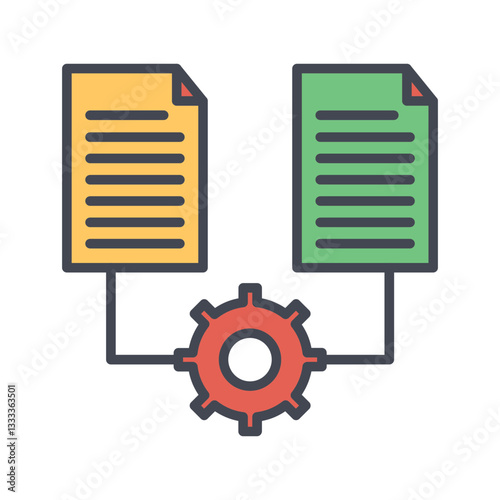 Predictive Modeling Vector Icon