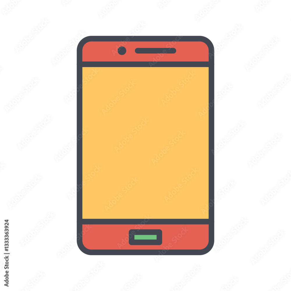 Fototapeta premium Smartphone Vector Icon