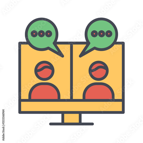 Telepresence Vector Icon