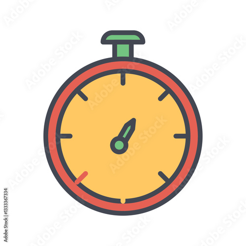 Stopwatch Vector Icon