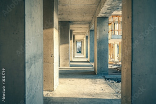 Flawless Picture of Real Estate Agents Visiting the Construction
