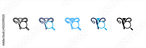 Checkup Multi Style Icon Set