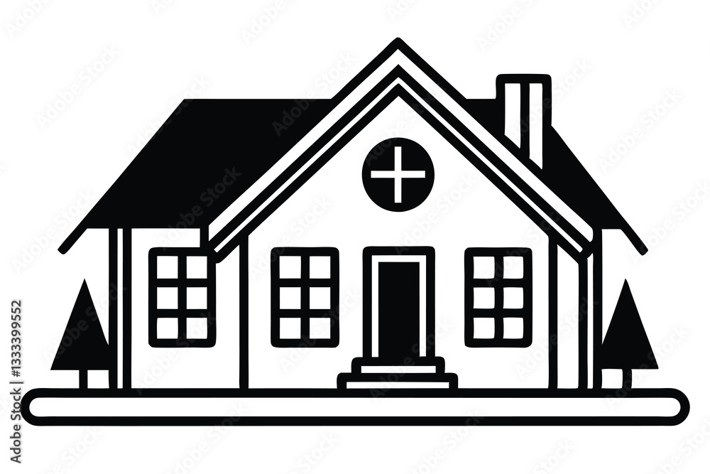 Web Home Icon Set Flat House Symbols for Websites & Apps Web Home Icon Set Flat House Symbols for Websites & Apps