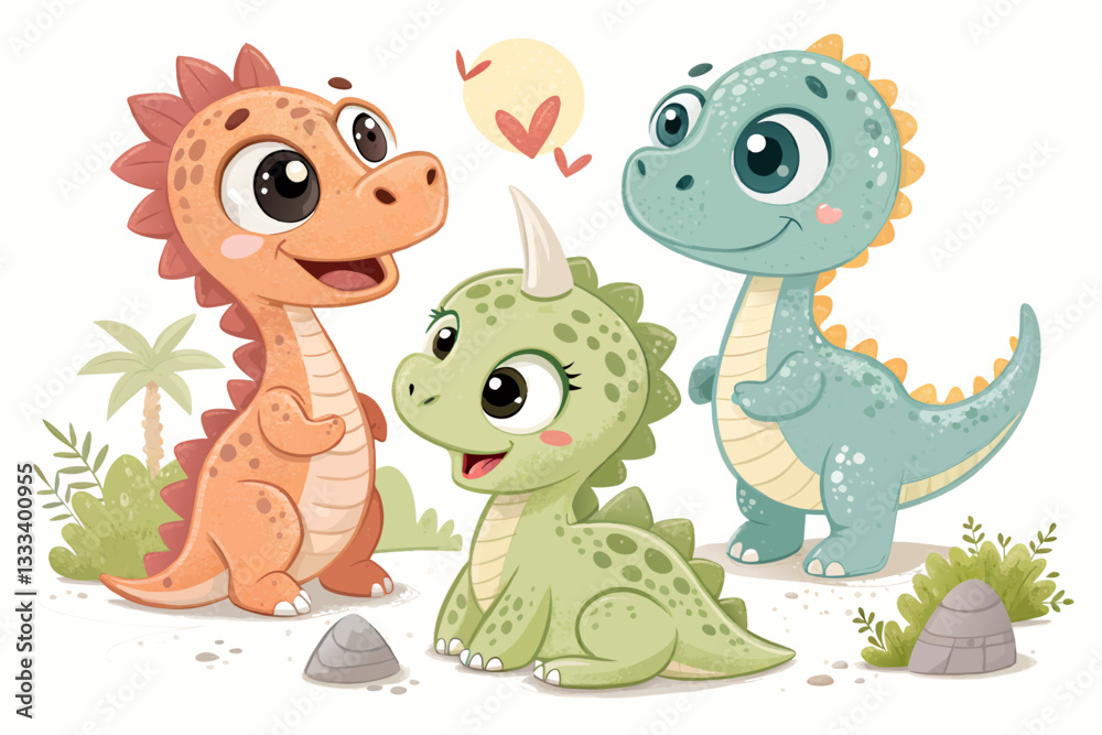 Obraz premium dinosaurs