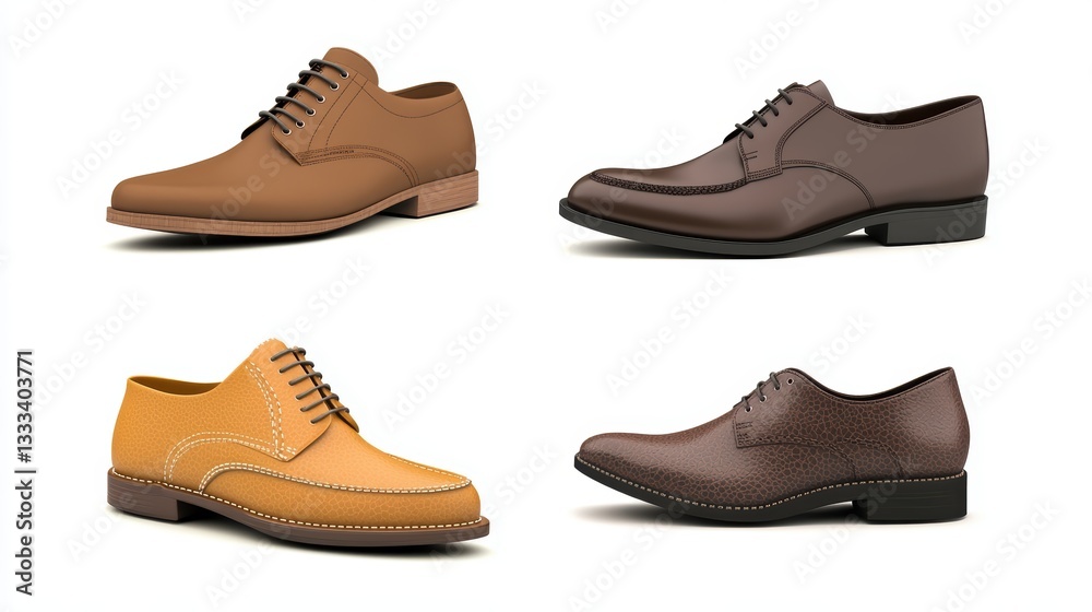 Stylish Men's Dress Shoes in Various Colors and Styles for Business Use Stylish Men's Dress Shoes in Various Colors and Styles for Business Use